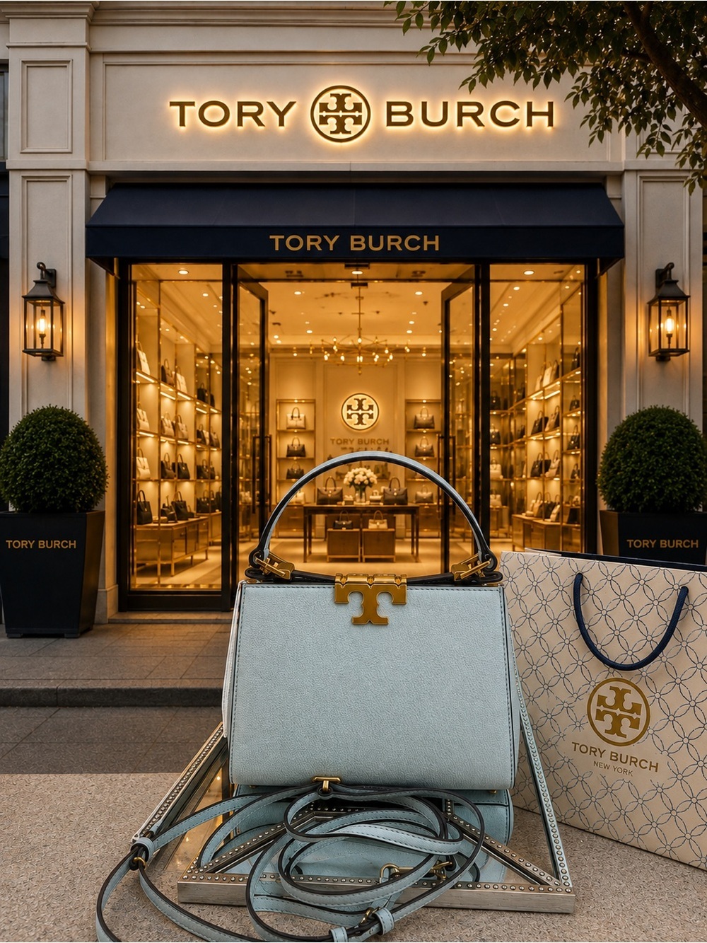 Tory Burch Mini Eleanor Satchel